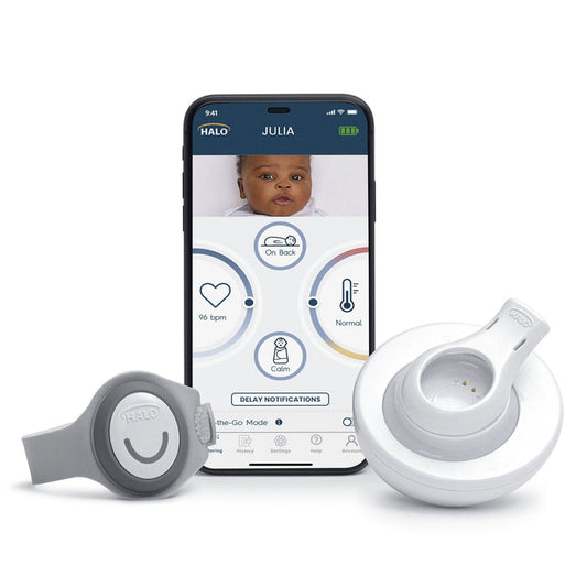 Halo SleepSure Smart Baby Monitor, Battery Operated, Touchscreen Display - 4669-Single - LL Medico