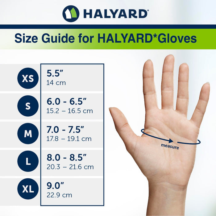 Halyard Flexaprene Green Chloroprene Exam Gloves, Powder-Free - 44793-Box - LL Medico