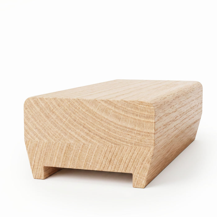 6' / Red Oak / 1-3/4" Plow with Fillet