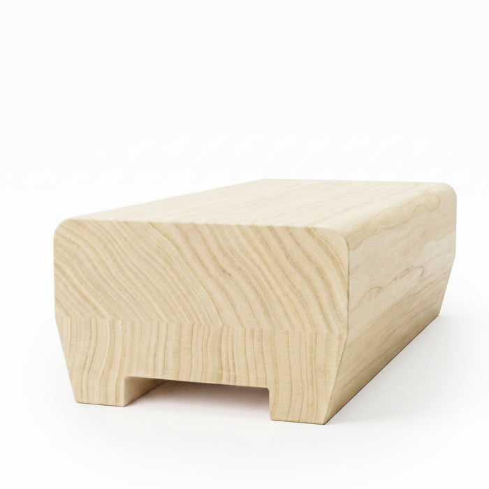 8' / Poplar / 1-1/4" Plow with Fillet
