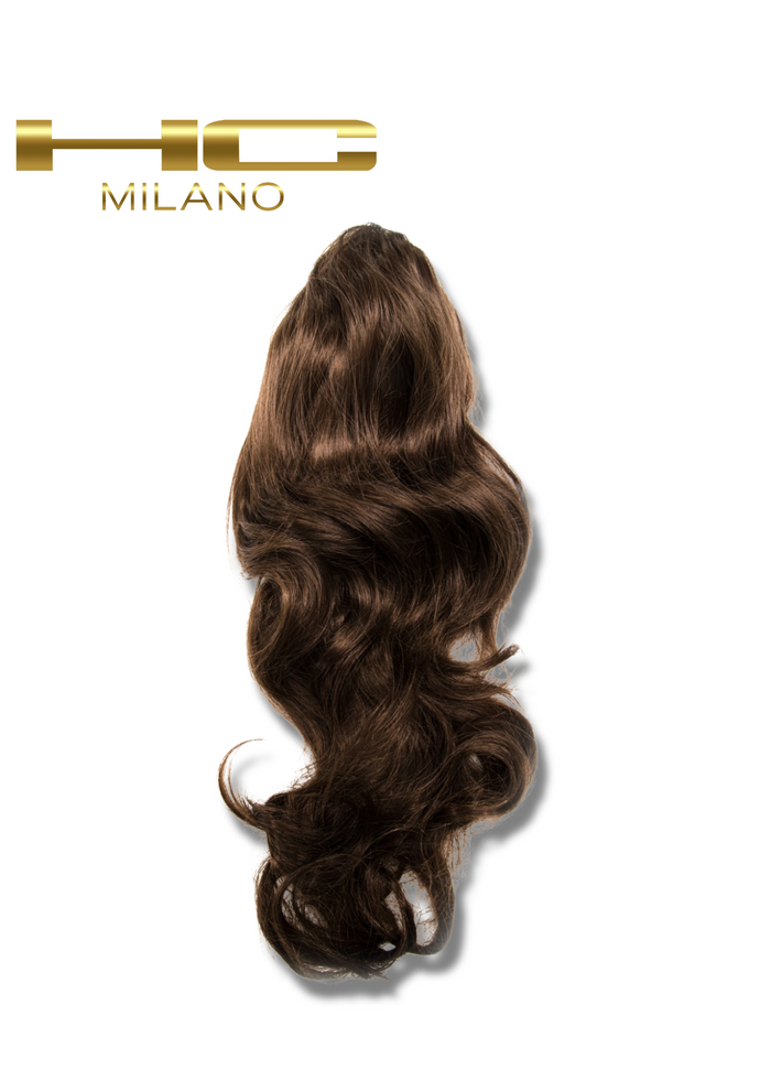 HC MILANO CODA DOUBLE FACE MANUELA CON PINZA 35/40CM