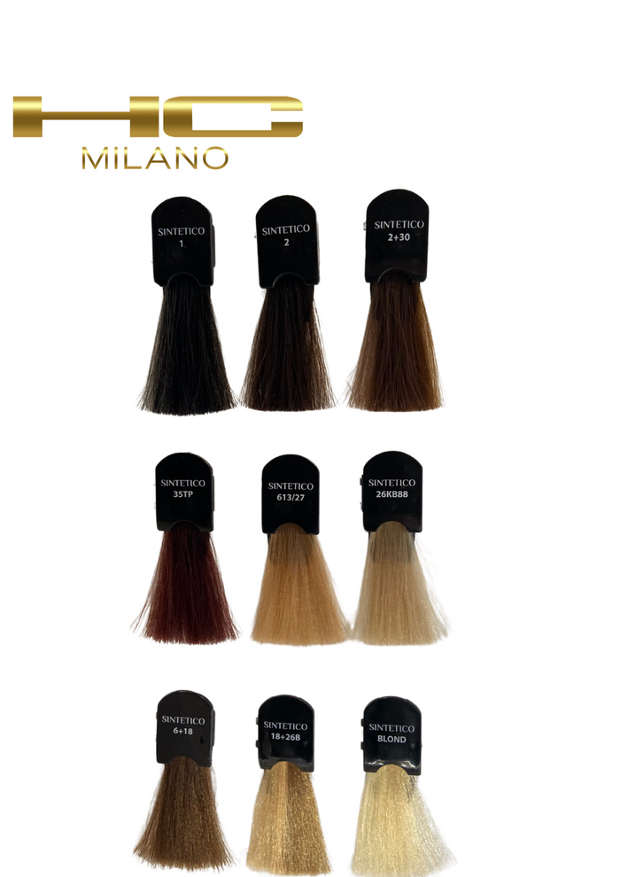 HC MILANO CODA MOSSA VIVIANA CON PINZA 55CM