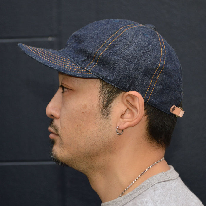 HIGHER "HT25005C" LONG BRIM CAP(Denim)