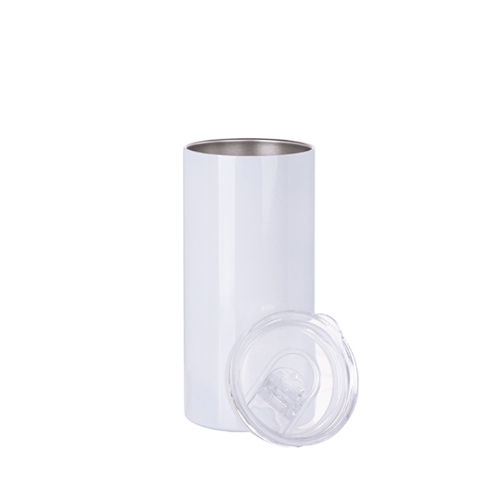 HPN SubliCraft 16 oz. White Sublimation Stainless Steel Skinny Tumbler - HeatPressNation