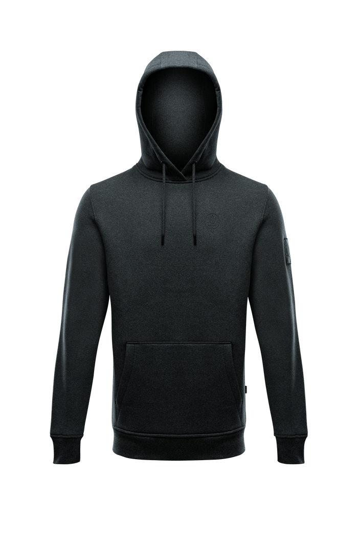 SM Cut of Out Insignia Hoody In Grey (GM)