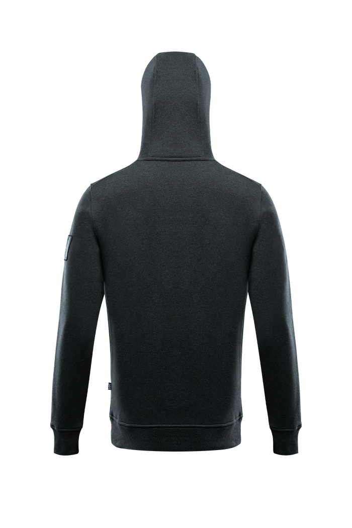 SM Cut of Out Insignia Hoody In Grey (GM)