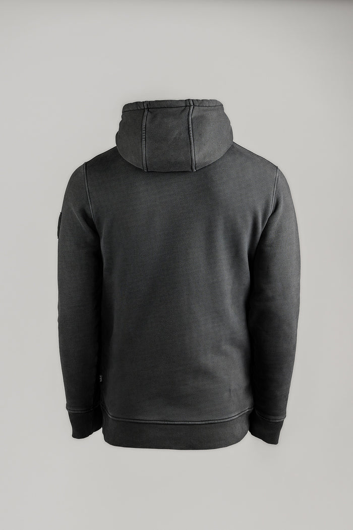Cut Out Image of Insignia Hoody Washed In Grey (GM)