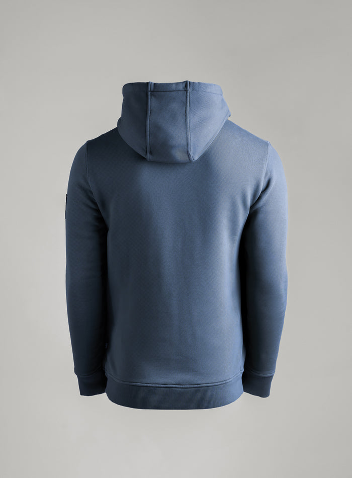 Cut Out Image of Insignia Hoody Washed In Dark Sapphire (GM)
