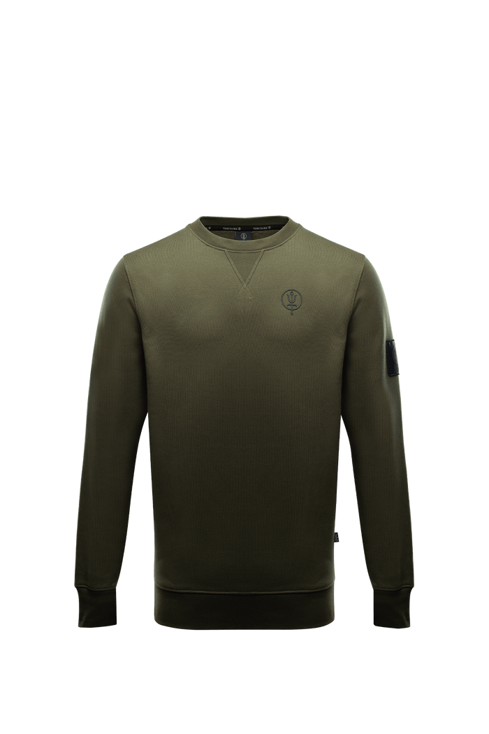 SM Cut of Out Insignia Jumper In Khaki (GM)