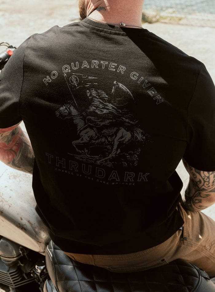 Creative Image Of Insignia T-Shirt - Dark Brigade In Obsidian Black (ITF)