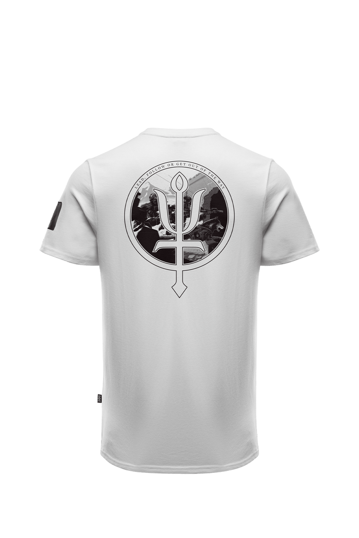 SM Cut of Out Insignia T-Shirt - Good Breach In Optic White (GM)