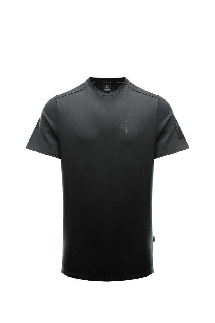SM Cut of Out Insignia T-Shirt - Inception Camo In Charcoal Grey (GM)