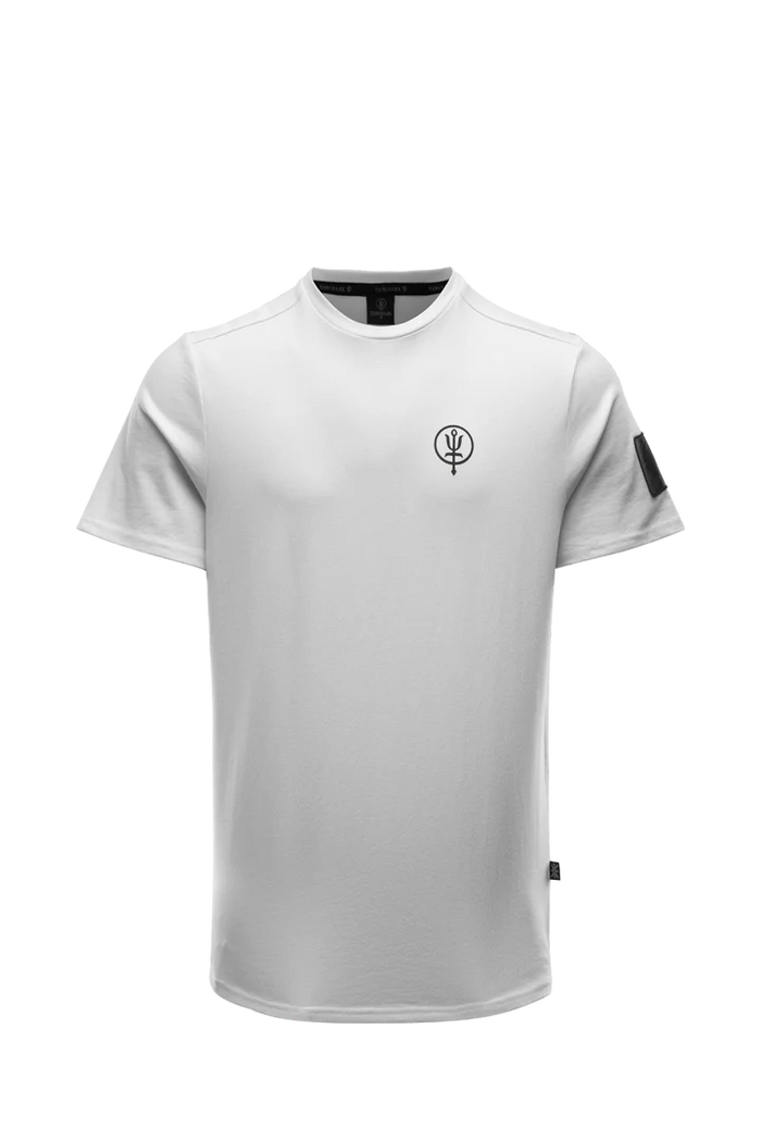 SM Cut of Out Insignia T-Shirt - Medusa In Optic White (GM)