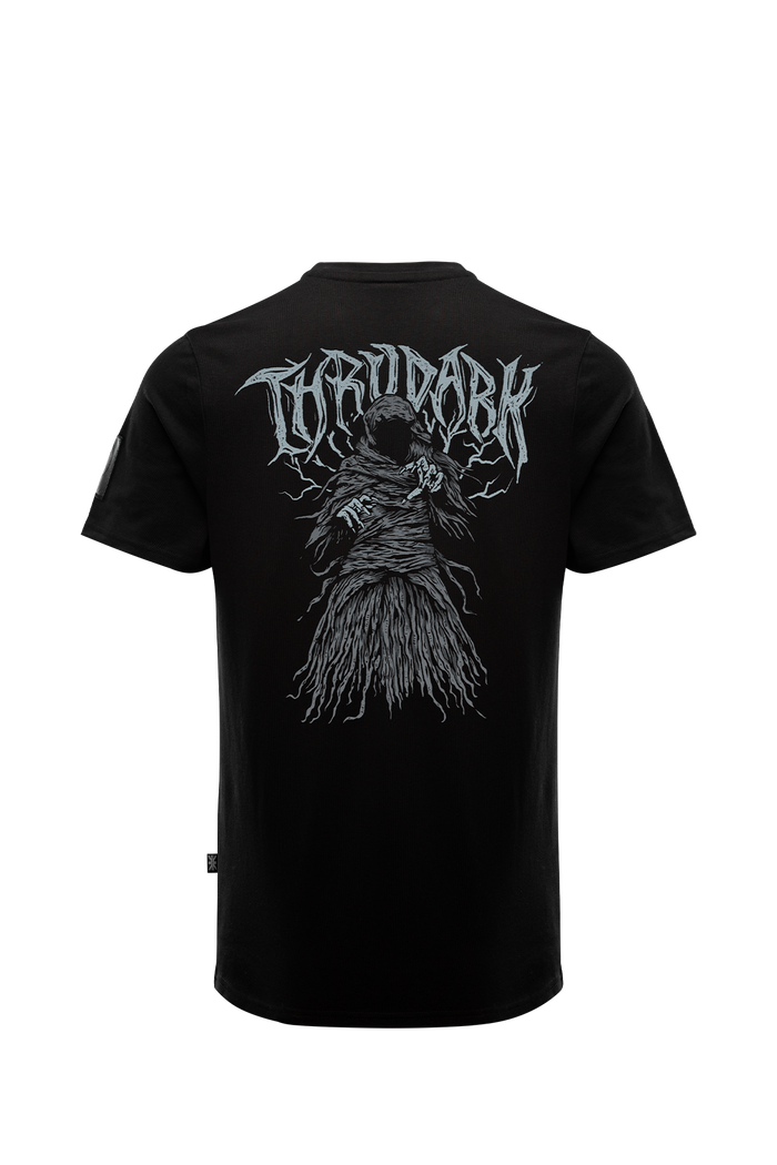 SM Cut of Out Insignia T-Shirt - Wraith In Obsidian Black (GM)