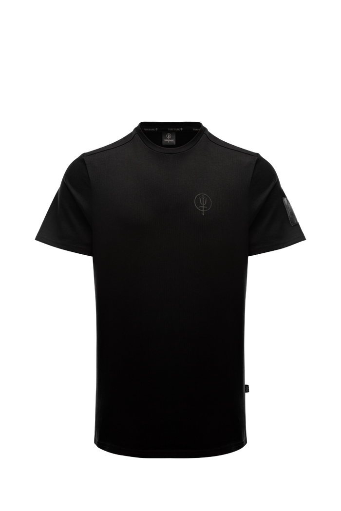 SM Cut of Out Insignia T-Shirt - Wraith In Obsidian Black (GM)