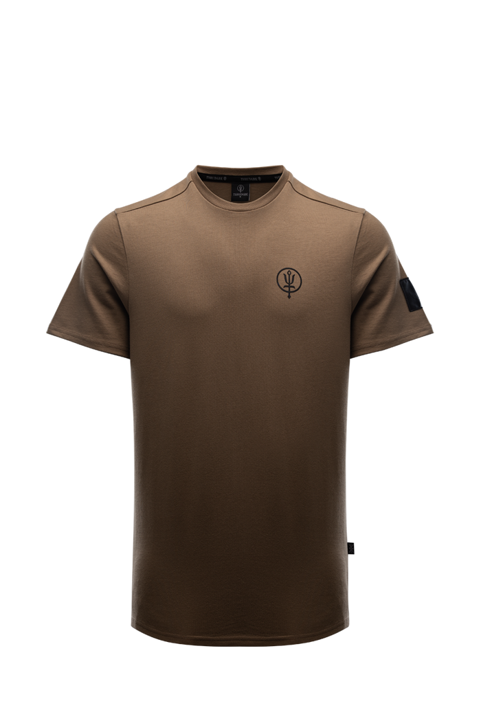 SM Cut of Out Insignia T-Shirt G1 In Sand (GM)