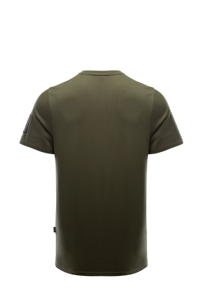 SM Cut of Out Insignia T-Shirt G1 In Khaki (GM)