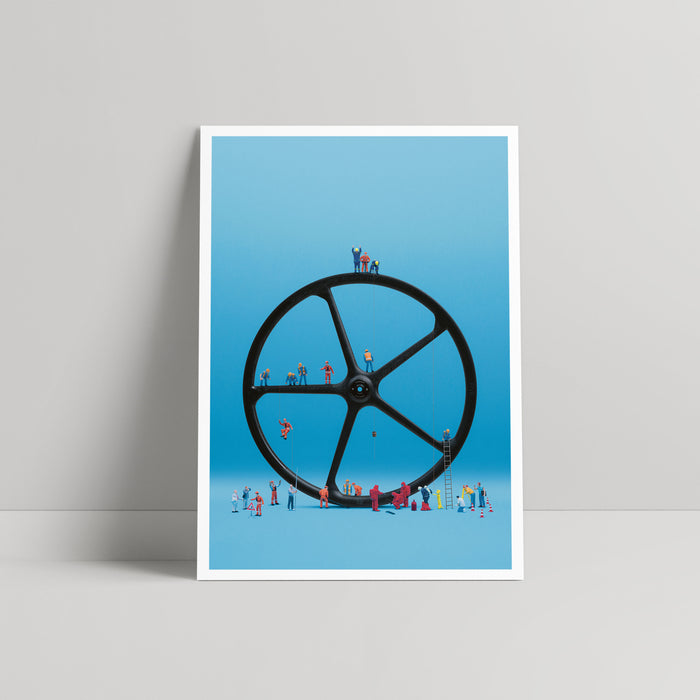 Issue 107 Innovators - Cover Print | Benedict Campbell - Rouleur
