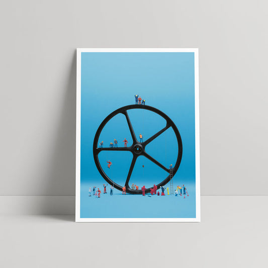 Issue 107 Innovators - Cover Print | Benedict Campbell - Rouleur