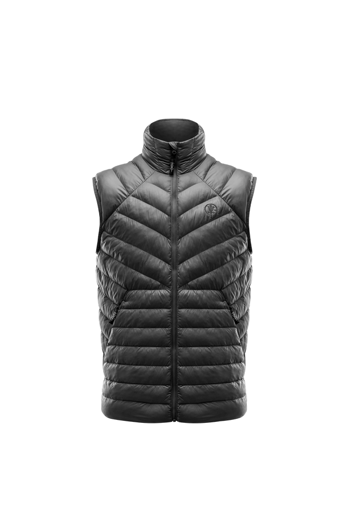 SM Cut of Out Ithax Gilet In Wolf Grey (GM)