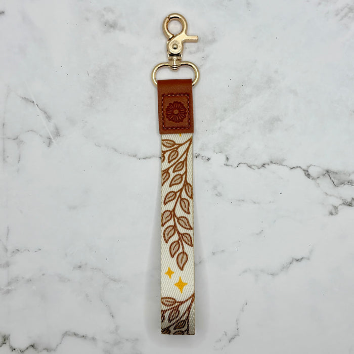 Ivory Leafy Lanyard