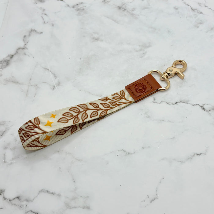 Ivory Leafy Lanyard