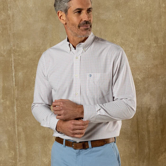 Joiner Plaid Poplin Sport Shirt