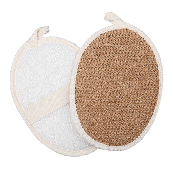 Jute and Bamboo Bath Sponge with Strap