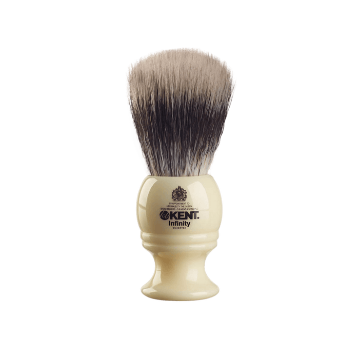Kent Infinity Silvertex Ivory Shaving Brush