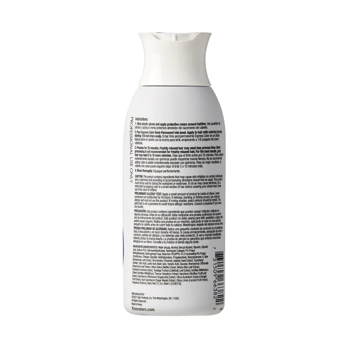KISS Express Semi-Permanent Hair Color - K64 Real Purple