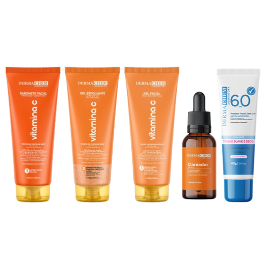 Kit Anti Manchas Vitamina C com Proteção Solar  Dermachem