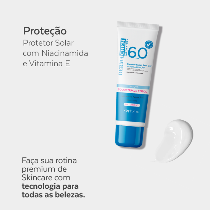 Kit Anti Melasma Vitamina C Anti-Idade + Sérum Clareador + Protetor Solar FPS60 Dermachem