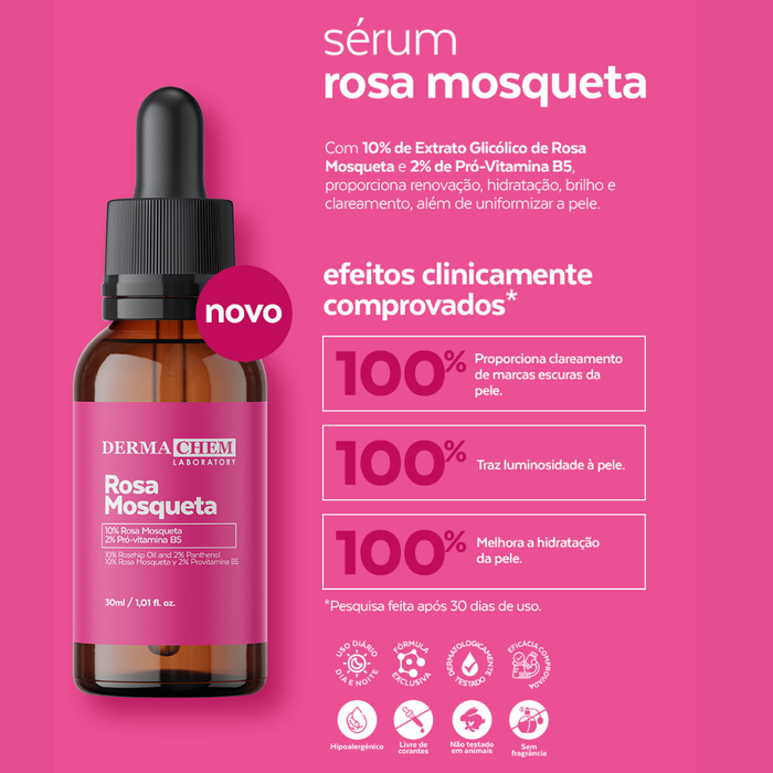 Kit Limpeza, Esfoliação e Super Clareamento Dermachem