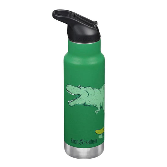 Klean Kanteen Kids 12oz (355ml) INSULATED Water Bottle with Flip Seal Sport Cap & Straw