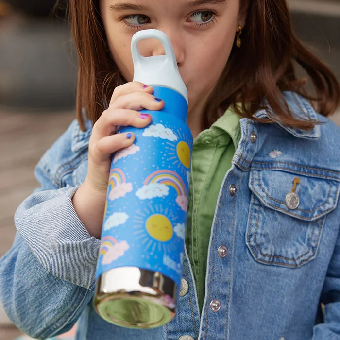 Klean Kanteen Kids 12oz (355ml) INSULATED Water Bottle with Flip Seal Sport Cap & Straw