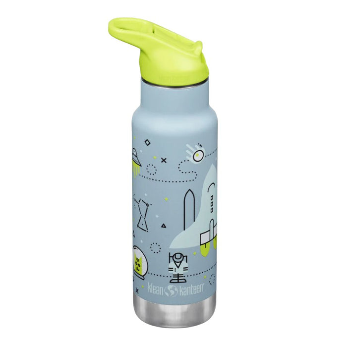 Klean Kanteen Kids 12oz (355ml) INSULATED Water Bottle with Flip Seal Sport Cap & Straw