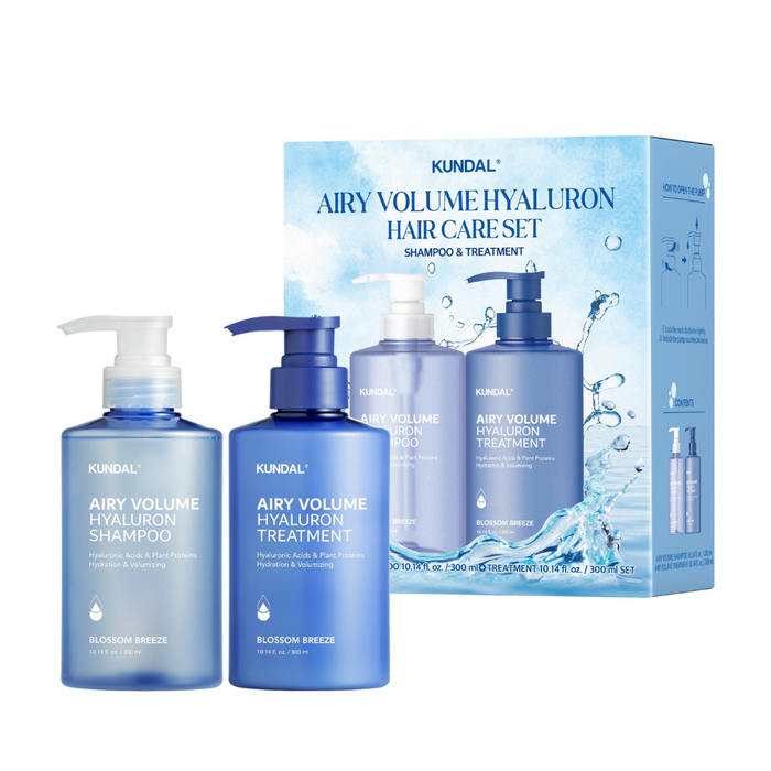 [Kundal] Airy Volume Hyaluron Edition Hair Care Set