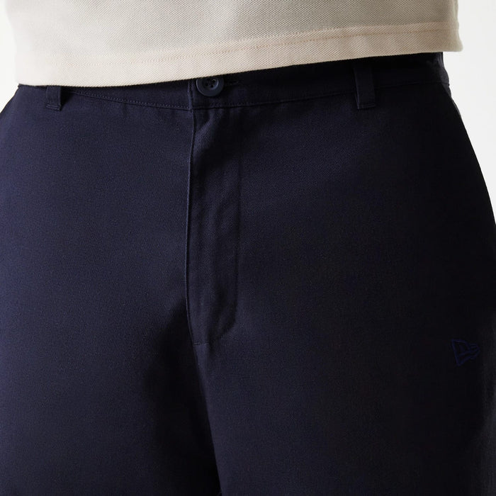 The Male model is wearing LA Dodgers MLB Navy Chino Trousers 5