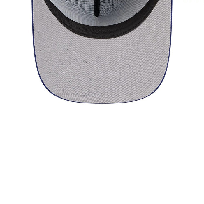 This is a LA Dodgers MLB Parallel Dark Blue 59FIFTY A-Frame Fitted Cap 2