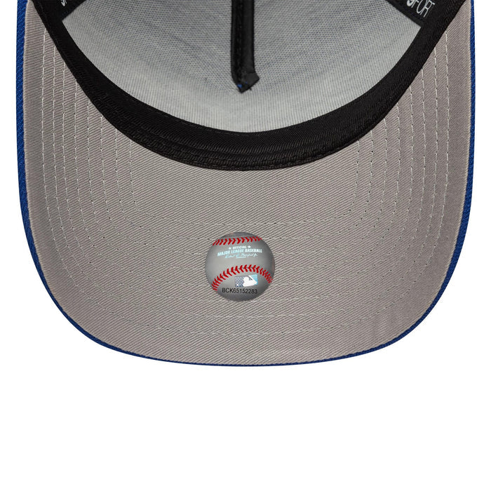 This is a LA Dodgers MLB Poly Kanji Blue 9FORTY A-Frame Adjustable Cap 2