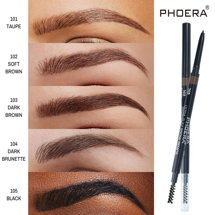 Lápis de Sobrancelhas - ULTRA-SLIM - Phoera Makeup Europe
