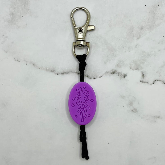 Lavender Fidget Charm / Zipper Pull