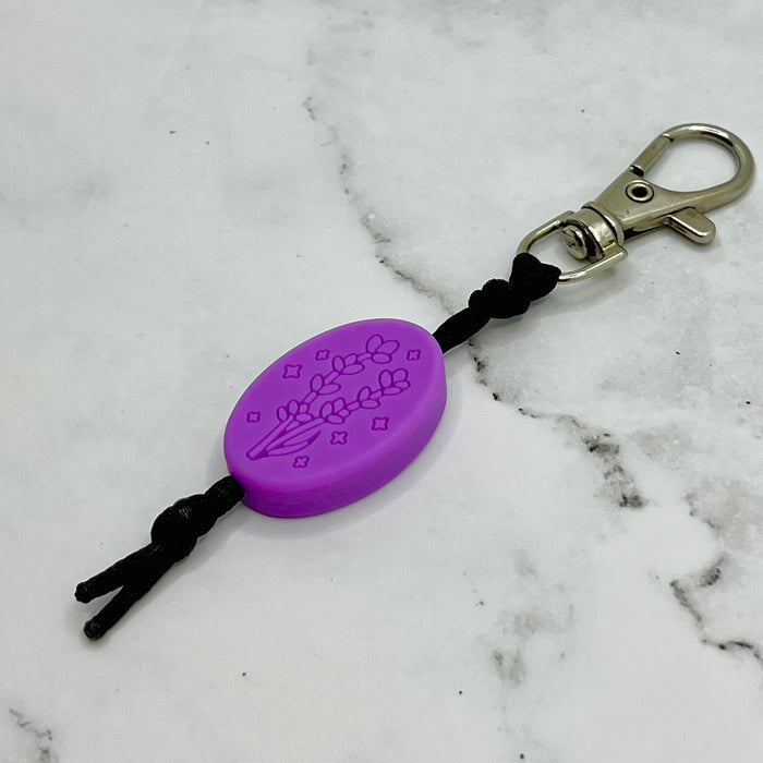 Lavender Fidget Charm / Zipper Pull