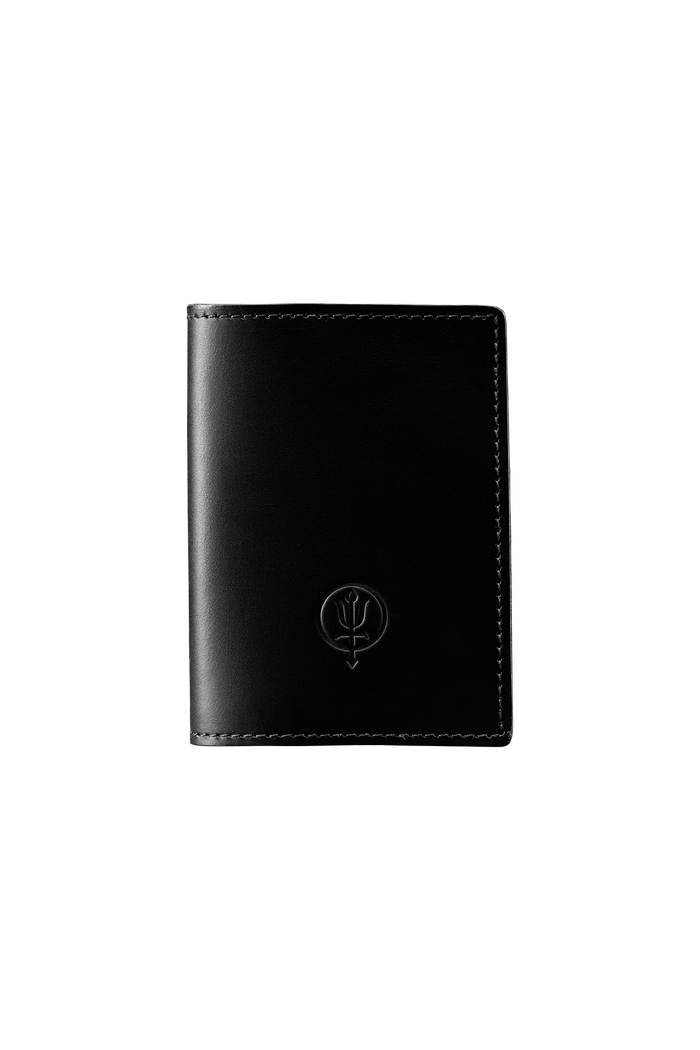SM Cut of Out Leather Bi Fold Wallet In Bi Fold Wallet (GM)