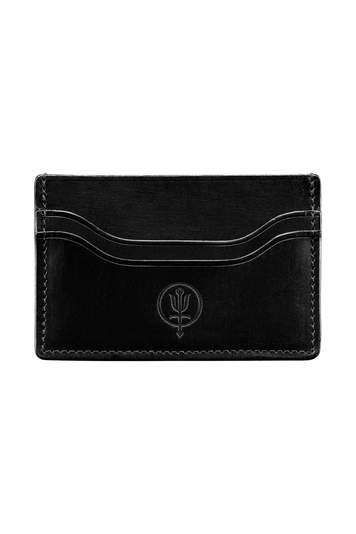 SM Cut of Out Leather Cardholder Wallet In ID Wallet (GM)