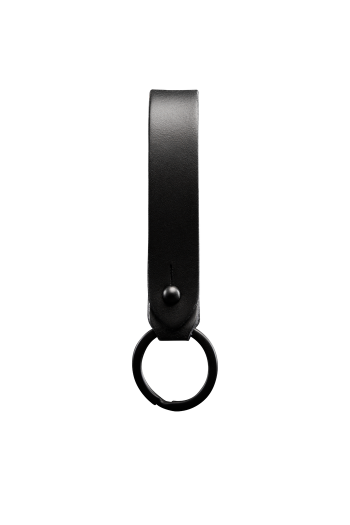 SM Cut of Out Leather Loop Dbac Keyring In DBAC keyring (GM)