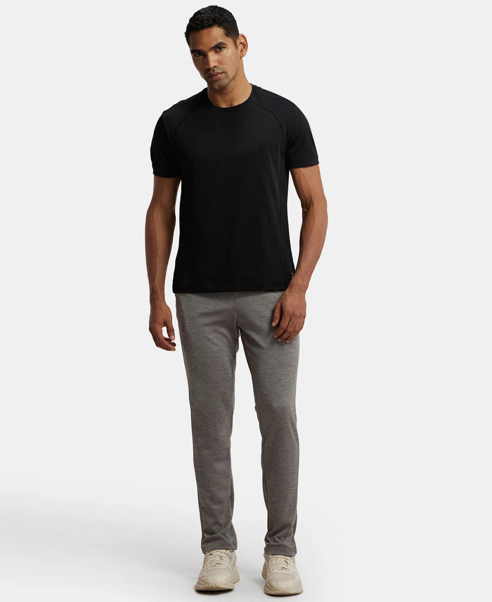 Lightweight Microfiber Trackpant with Zipper Pockets and StayFresh Treatment - Performance Grey-6