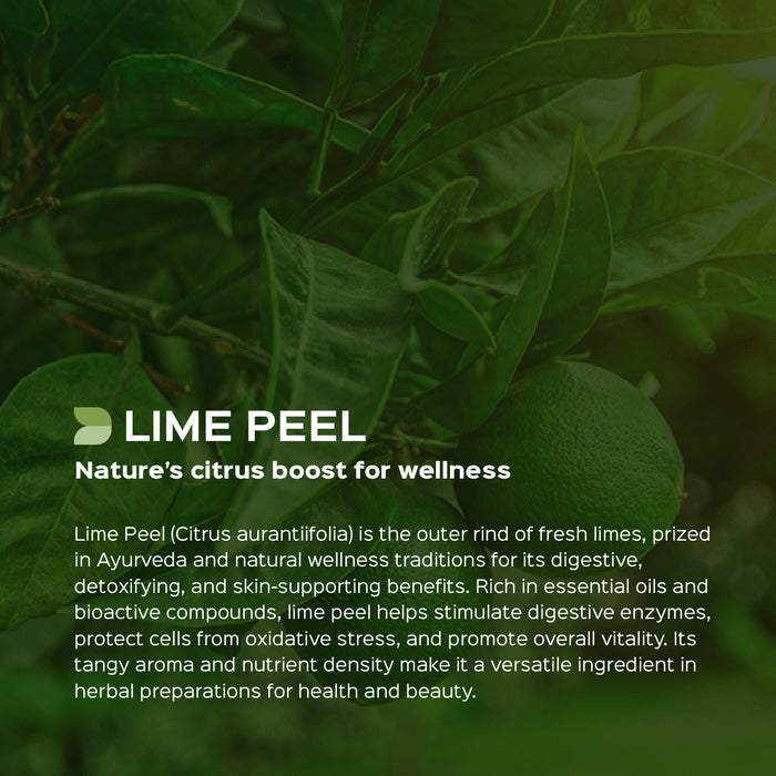 Lime Peel Powder ( Citrus Aurantifolia )