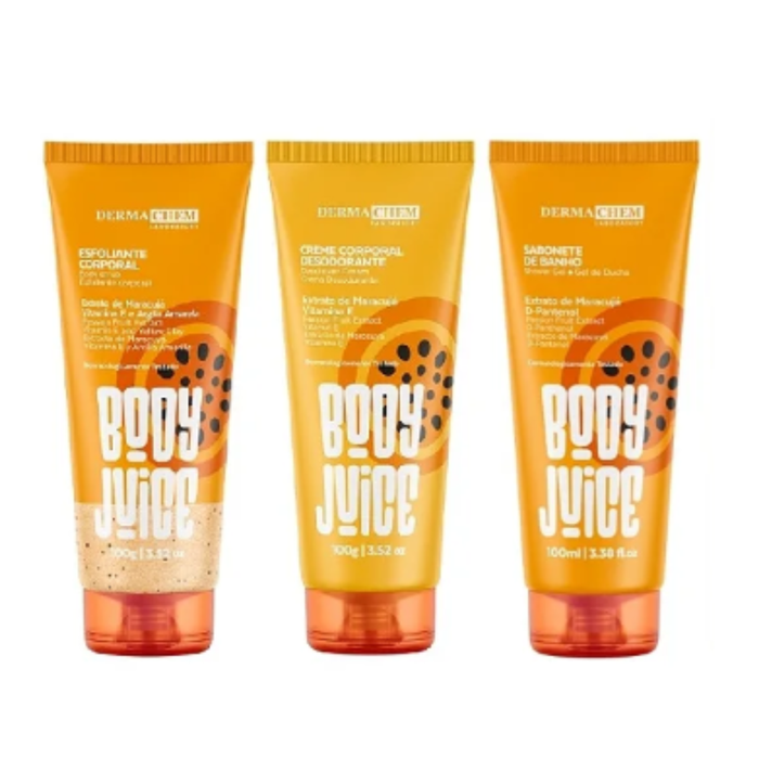Linha Body Juice Maracujá – Cuidados Corporais Dermachem