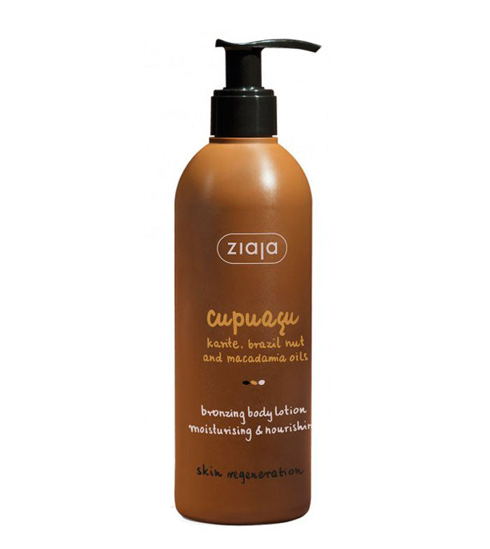 Loción corporal bronceadora Cupuaçu - Ziaja